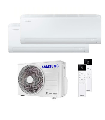Multi split air conditioner Samsung Cebu 12000 plus 12000 BTU